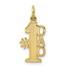 Load image into Gallery viewer, 10K &num;1 DAD Charm

