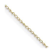Load image into Gallery viewer, 10k .42mm Carded Curb Chain
