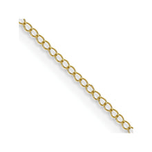 Load image into Gallery viewer, 10k .5mm Carded Curb Chain
