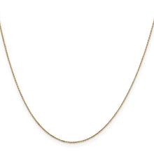 Load image into Gallery viewer, 10k .6mm D/C Round Open Link Cable Chain
