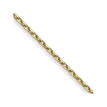 Load image into Gallery viewer, 10k .8mm D/C Cable with Spring Ring Clasp Chain

