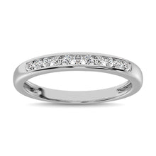 Load image into Gallery viewer, 10K White Gold 1/5 Ct.Tw. Diamond Anniversary Band
