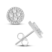 Load image into Gallery viewer, 14K  0.67CT  Diamond  Earring
