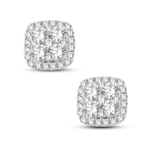 Load image into Gallery viewer, 14K  1.00CT  DIAMOND  EARR
