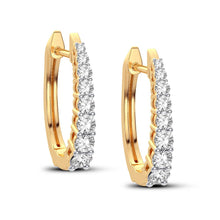 Load image into Gallery viewer, 14K 0.27CT Diamond Earring
