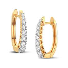 Load image into Gallery viewer, 14K 0.27CT Diamond Earring
