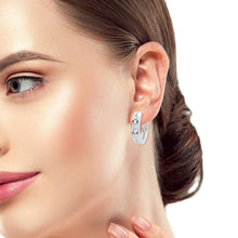 Load image into Gallery viewer, 14K 0.15CT Diamond Earring
