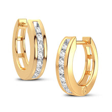 Load image into Gallery viewer, 14K 0.15CT Diamond Earring

