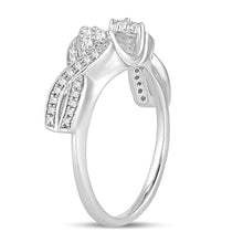Load image into Gallery viewer, 14K  0.25CT  DIAMOND  RING GUARD.
