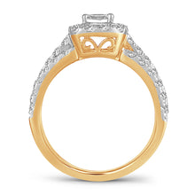 Load image into Gallery viewer, 14K 1.42CT DIAMOND BRIDAL RING

