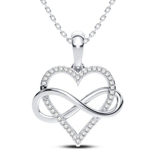 Load image into Gallery viewer, 14K 0.10CT Diamond Pendant

