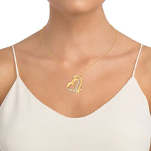 Load image into Gallery viewer, 10K 0.15CT Diamond Pendant
