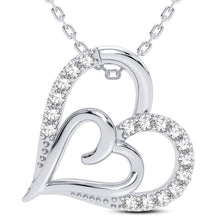 Load image into Gallery viewer, 14K 0.11CT Diamond Pendant
