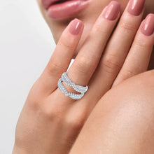 Load image into Gallery viewer, 14K 0.75CT Diamond RING GUARD

