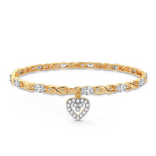 Load image into Gallery viewer, 10K 0.10CT DIAMOND BRACELET
