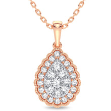 Load image into Gallery viewer, 14K 0.33CT Diamond Pendant
