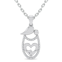Load image into Gallery viewer, 14K 0.10CT Diamond Pendant
