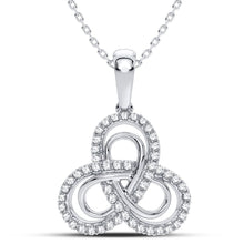 Load image into Gallery viewer, 14K 0.25CT DIAMOND PENDANT
