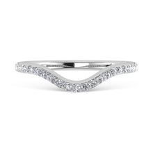 Load image into Gallery viewer, 14K White Gold 1/6 Ct.Tw. Diamond Fashion Band
