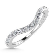Load image into Gallery viewer, 14K White Gold 1/6 Ct.Tw. Diamond Fashion Band

