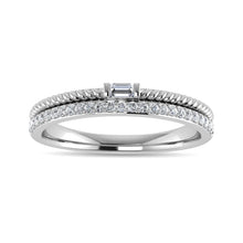 Load image into Gallery viewer, Diamond 1/6 Ct.Tw. Bridal Ring in 10K White Gold
