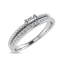Load image into Gallery viewer, Diamond 1/6 Ct.Tw. Bridal Ring in 10K White Gold
