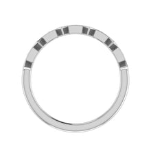 Load image into Gallery viewer, Diamond 1/8 Ct.tw Stackable Ring in 14K White Gold
