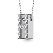 Load image into Gallery viewer, Diamond 1/8 Ct.Tw. Letter H Pendant in 14K White Gold

