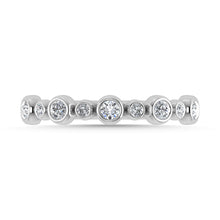 Load image into Gallery viewer, Diamond 1/5 Ct.Tw. Stack Band in 10K White Gold
