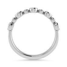 Load image into Gallery viewer, Diamond 1/5 Ct.Tw. Stack Band in 10K White Gold
