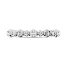 Load image into Gallery viewer, 14K White Gold Diamond 1/5 Ct.Tw. Stackable Band
