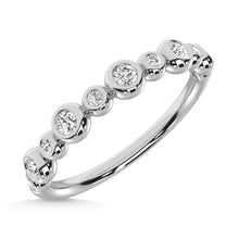 Load image into Gallery viewer, 14K White Gold Diamond 1/5 Ct.Tw. Stackable Band
