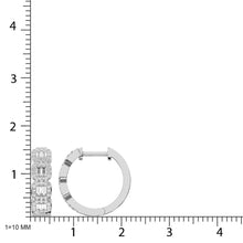 Load image into Gallery viewer, 14K White Gold Diamond 1/2 Ct.Tw. Fashion Earrings
