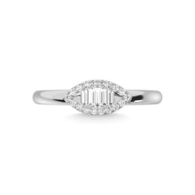 Load image into Gallery viewer, 14K White Gold Diamond 1/5 Ct.Tw. Fashion Ring
