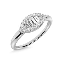 Load image into Gallery viewer, 14K White Gold Diamond 1/5 Ct.Tw. Fashion Ring
