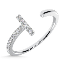 Load image into Gallery viewer, 14K White Gold  Diamond 1/10 Ct.Tw. Fashion Ring
