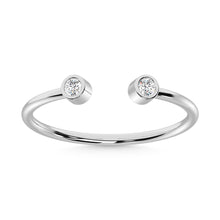Load image into Gallery viewer, 14K White Gold  Diamond 1/10 Ct.Tw. Fashion Ring
