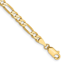 Load image into Gallery viewer, 14k 4mm Flat Figaro Chain
