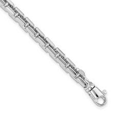 Load image into Gallery viewer, 14k White Gold Polished Chain Bracelet
