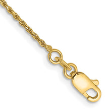Load image into Gallery viewer, 14k 1.15mm D/C Machine-made Rope Chain
