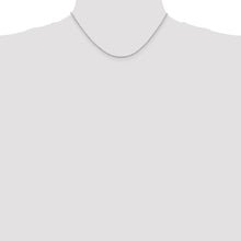 Load image into Gallery viewer, 14k White Gold 1.5mm D/C Rope with Lobster Clasp Chain
