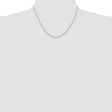 Load image into Gallery viewer, 14k White Gold 1.5mm D/C Rope with Lobster Clasp Chain
