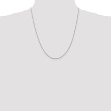 Load image into Gallery viewer, 14k White Gold 1.5mm D/C Rope with Lobster Clasp Chain
