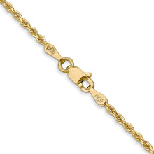 Load image into Gallery viewer, 14k 1.75mm D/C Rope with Lobster Clasp Chain
