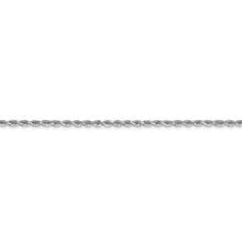 Load image into Gallery viewer, 10k White Gold 1.75mm Diamond-cut Rope Chain

