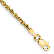 Load image into Gallery viewer, 14k 2.25mm Regular Rope Chain
