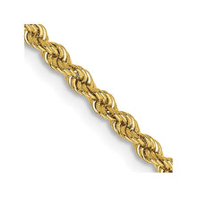 Load image into Gallery viewer, 14k 2.25mm Regular Rope Chain
