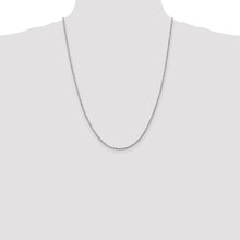 Load image into Gallery viewer, 10k White Gold 2mm Diamond-cut Rope Chain
