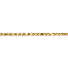 Load image into Gallery viewer, 14k 3mm D/C Rope with Lobster Clasp Chain
