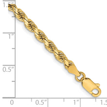 Load image into Gallery viewer, 14K 3.75mm D/C Rope with Lobster Clasp Chain
